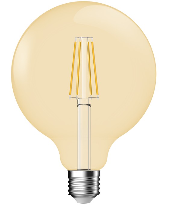 Dizajnová Nordlux LED žiarovka Classic Deco Globe 4,2W E27 2500K