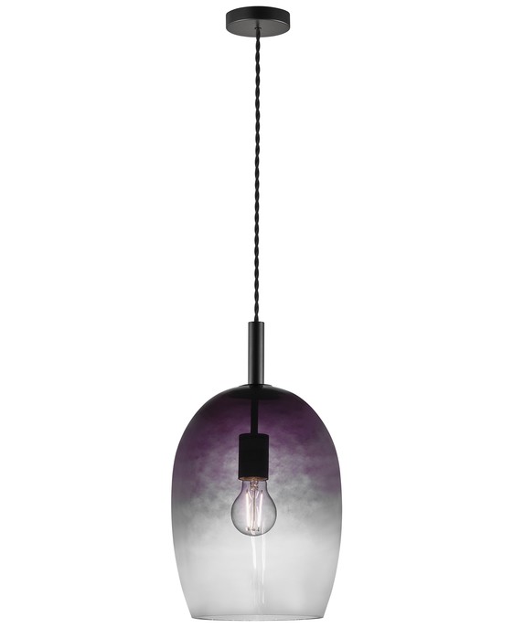 Elegantné jemné závesné svetlo Uma 23 v modernom podaní. Oválne tienidlo z fúkaného skla podčiarkuje zužujúci sa tvar a bude ideálne v kombinácii s dekoratívnou žiarovkou. V troch farebných variantoch – dymovom, jantárovom a opálovom.