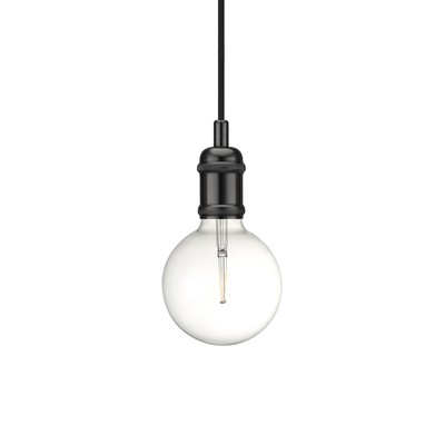 Minimalistické svetlo Nordlux Avra vo vyhotovení čierna, mosadz, meď, určené pre štýlové žiarovky Avra
